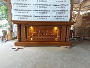 meja altar gereja minimalis kalimantan barat