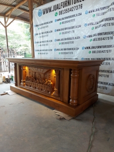 altar gereja katolik perjamuan kudus 