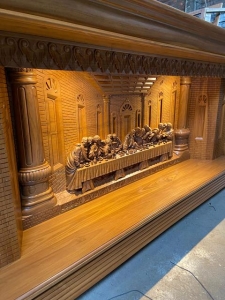 meja altar gereja katolik sederhana 